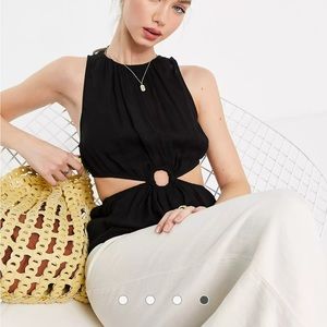 Asos cutout blouse